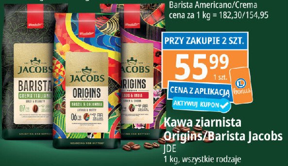 Kawa Jacobs barista editions crema italiano promocja w Leclerc