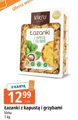 Łazanki z kapustą i grzybami Virtu promocja w Leclerc