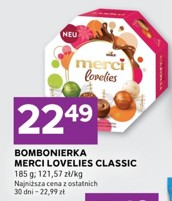 Bombonierka Merci Lovelies Classic promocja w Stokrotka