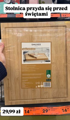 Stolnica bambusowa  promocja w Biedronka