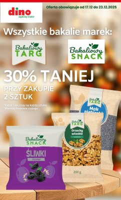 Wszystkie bakalie Bakaliowy Snack promocja w Dino