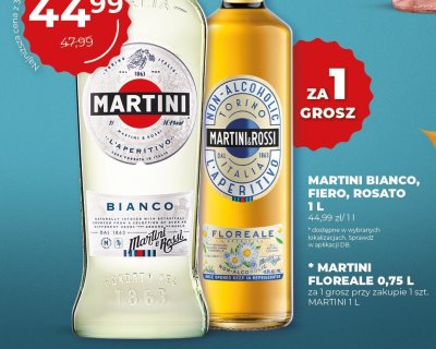 Wermut Martini Floreale bezalkoholowy promocja w Duży Ben