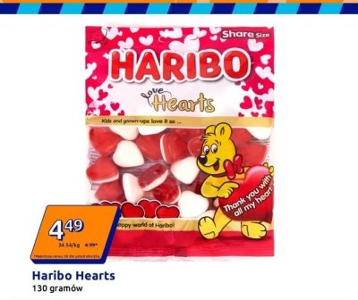 Żelki Haribo Hearts promocja w Action