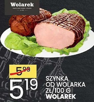 Szynka od wolarka Wolarska promocja w Wafelek