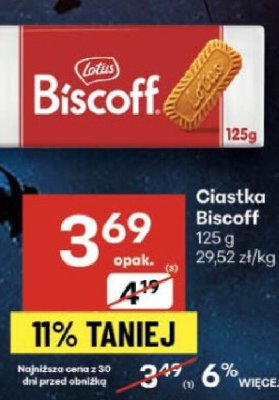 Ciastka Biscoff promocja w Delikatesy Centrum