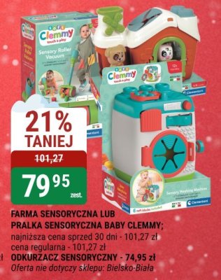 Farma sensoryczna lub pralka sensoryczna Baby Clemmy promocja w bi1