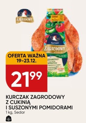 Kurczak zagrodowy z cukinią i suszonymi pomidorami Sedar promocja w Chata Polska