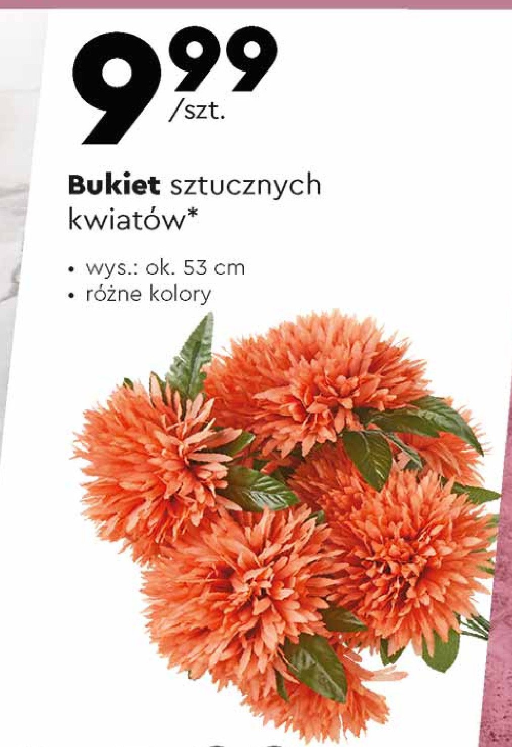 Bukiet kwiat贸w 53 cm promocja