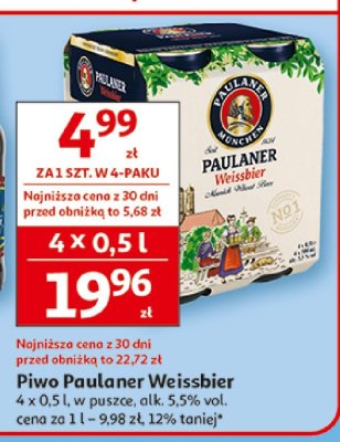 Piwo promocja w Auchan