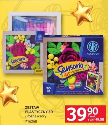 Zestaw plastyczny 3D różne wzory promocja w Selgros