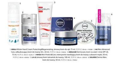 Krem HERLA Winter Hand Cream Protecting&Regenerating, zimowy krem do rąk promocja w Hebe