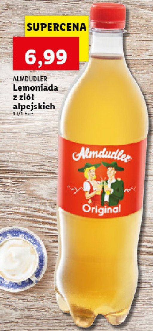 Lemoniada z ziół alpejskich Almdudler promocja