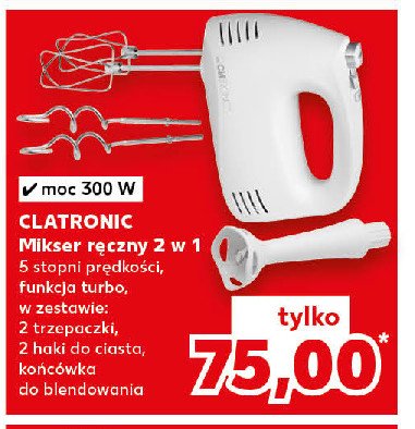 Mikser ręczny Clatronic promocja