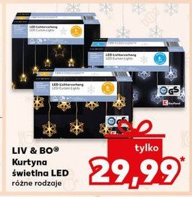 Kurtyna świetlna led Liv & bo promocja