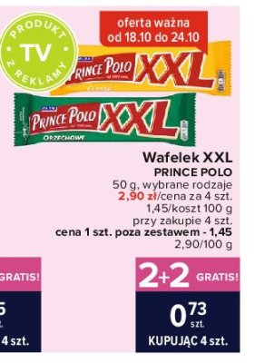 Wafelek classic Prince polo xxl promocja