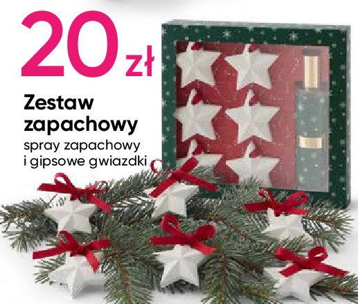 Zestaw zapachowy: gipsowe gwiazdki i spray promocja