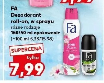 Dezodorant Fa men sport energy boost promocja