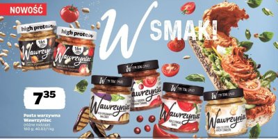 Pasta warzywna różne rodzaje promocja w Netto