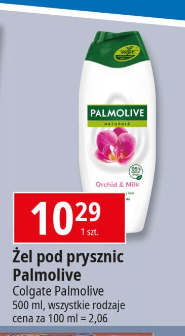 Płyn do kąpieli mleko i orchidea Palmolive naturals promocja