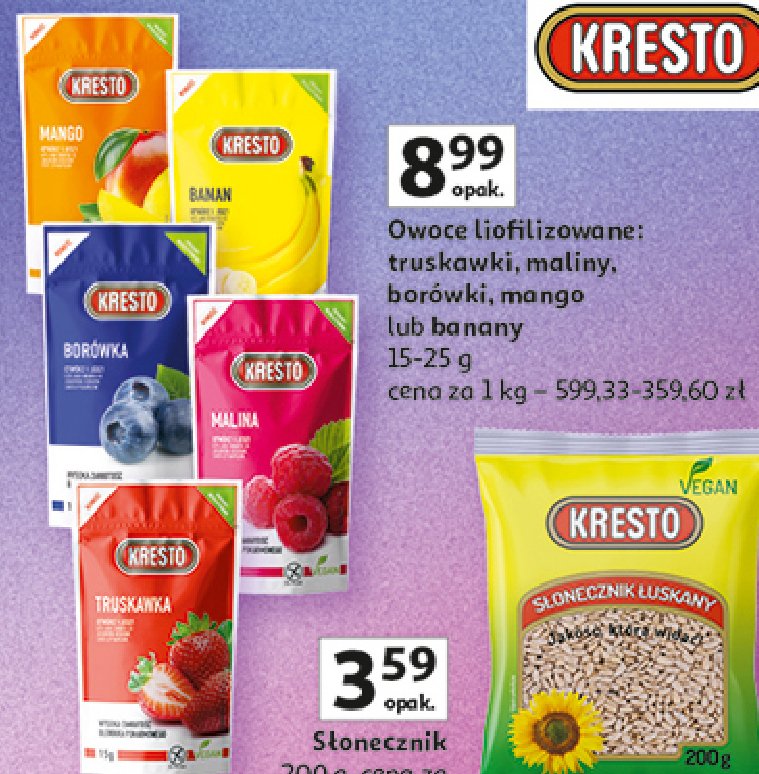 Mango Kresto promocja w Auchan