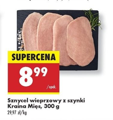 Sznycel wieprzowy z szynki Kraina mi臋s promocja