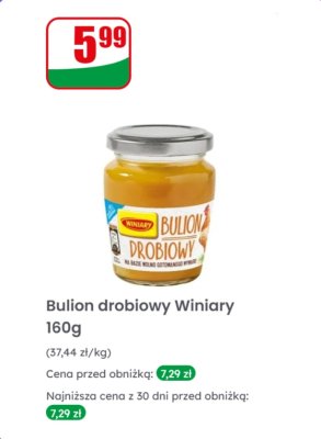 Bulion drobiowy Winiary promocja w Dino