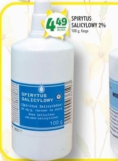 Spirytus salicylowy promocja