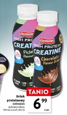 Drink proteinowy, wybrane rodzaje promocja w Intermarche