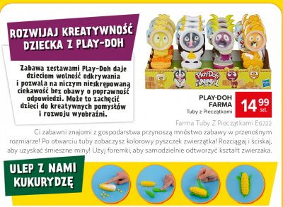 Ciastolina farma tuba Play-doh promocja