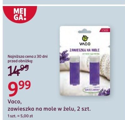 Zawieszka na mole w żelu Vaco, 2 szt. promocja w Rossmann