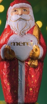 Czekoladowa figurka Mikołaj z czekolady Merci promocja w Makro