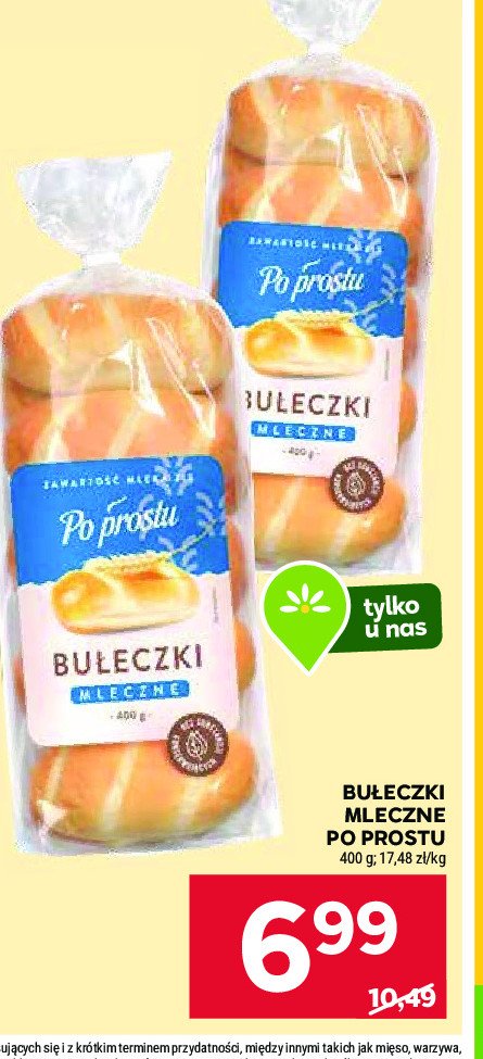 Bułeczki mleczne Po prostu promocja w Stokrotka