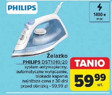 Żelazko dst1010/20 Philips promocja