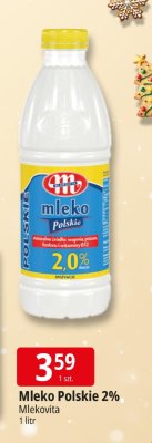 Mleko Polskie 2% Mlekovita promocja w Leclerc
