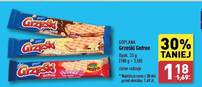 Wafel oranżada strzelająca Grześki gofree promocja