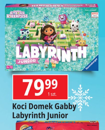 Gra labyrinth koci domek gabi Ravensburger promocja