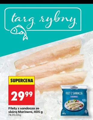 Filety z sandacza ze skórą Marinero, 405 g promocja w Biedronka