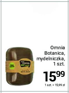 Mydelniczka make coffee not waste OMNIA BOTANICA promocja