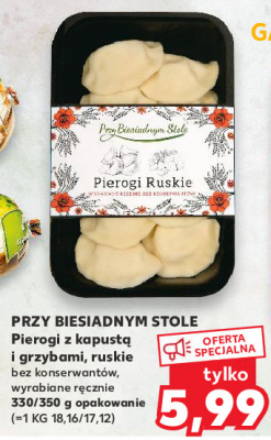 Pierogi ruskie Przy biesiadnym stole promocja
