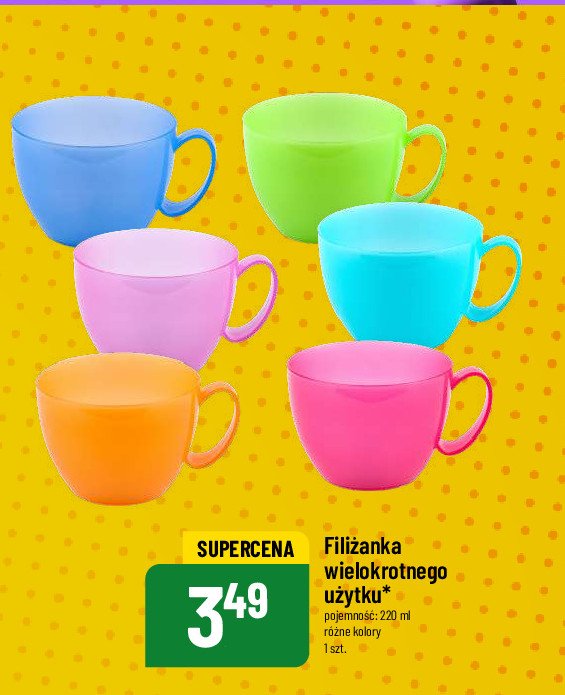 Filiżanka 220 ml promocja