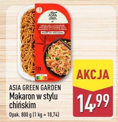 Makaron w stylu chińskim promocja w Aldi