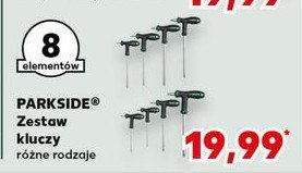 Zestaw precyzyjnych nasadek i kluczy Parkside promocja w Kaufland