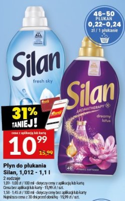 Płyn do płukania Silan Aromatherapy, 1,012-1,1 l promocja w Twój Market