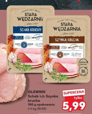 Szynka krucha OLEWNIK promocja w Kaufland