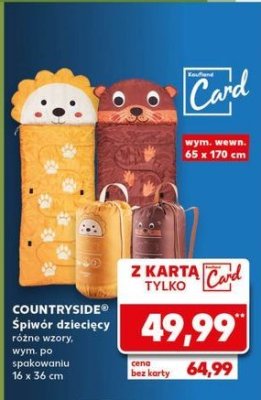 艢piw贸r dzieci臋cy 65 x 170 cm K-classic countryside promocja