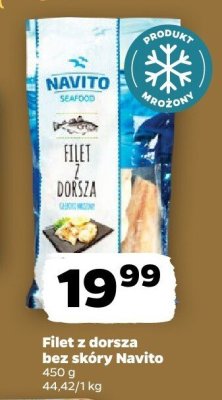 Filet z dorsza bez skóry  promocja w Netto