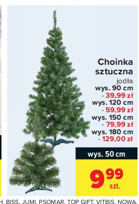 Choinka sztuczna 120 cm promocja