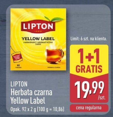Herbata promocja w Aldi