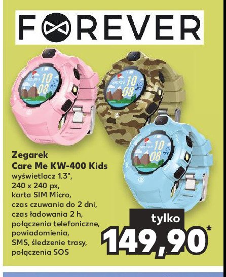 Zegarek kw 400 kids Forever promocja