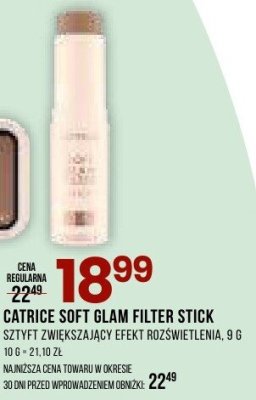 Sztyft Catrice Soft Glam Filter Stick promocja w Drogerie Natura